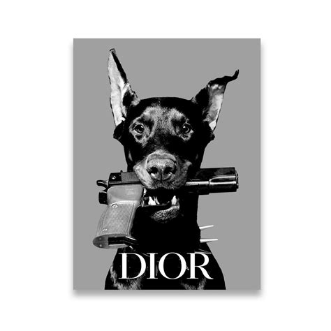 dior doberman|Dior Doberman – Canvas District.